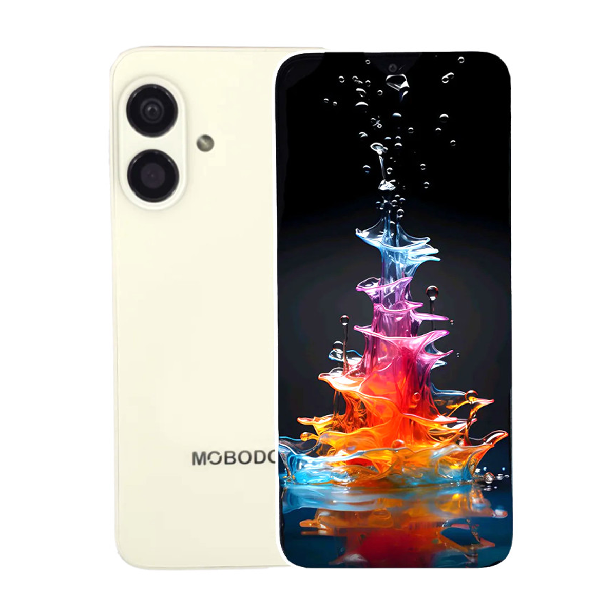 گوشی موبایل موبودو مدل MOBO K2 ظرفیت 128 گیگابایت رم 6 گیگابایت-سفید