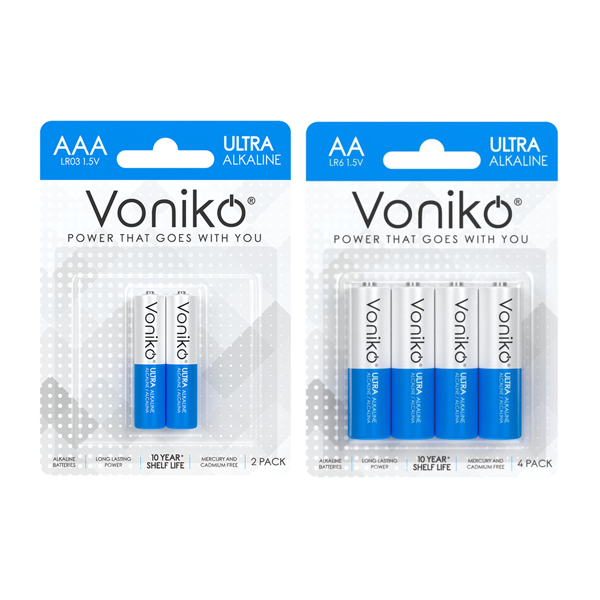 باتری نیم قلمی ونیکو مدل LR03 بسته 2 عددی به همراه باتری قلمی ونیکو مدل LR6 بسته 4 عددی باتری نیم قلمی ونیکو مدل LR03 بسته 2 عددی به همراه باتری قلمی ونیکو مدل LR6 بسته 4 عددی