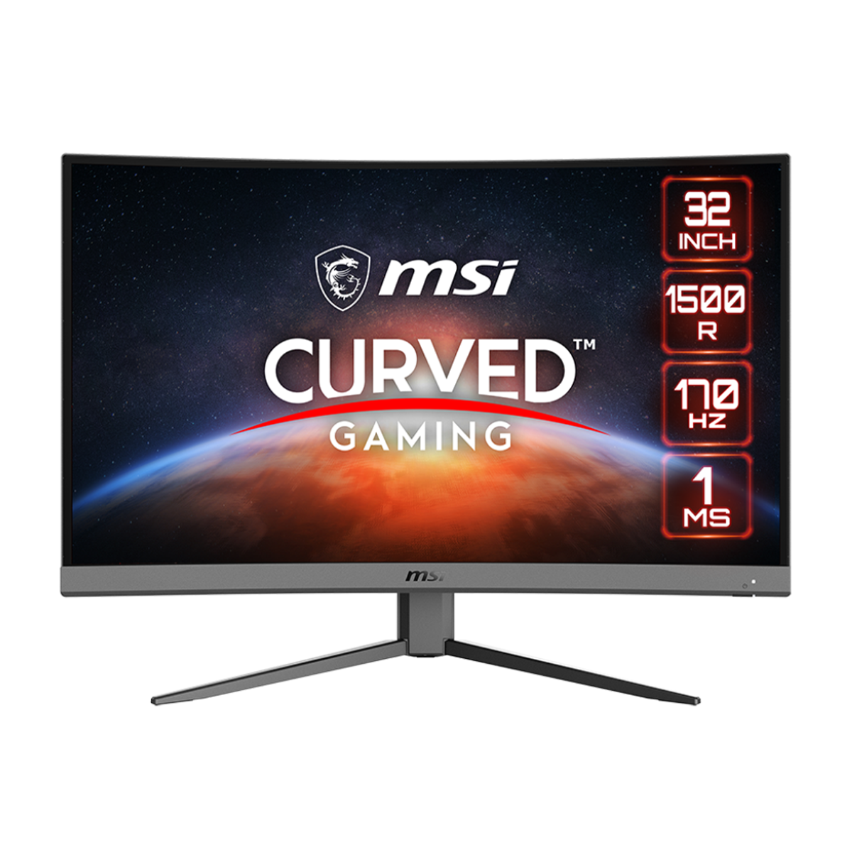 مانیتور گیمینگ ام اس آی مدل G32C4 E2 سایز 31.5 اینچ