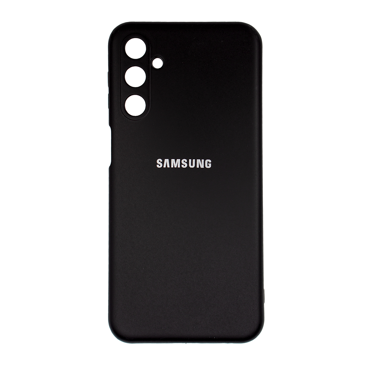 کاور گوشی سامسونگ Galaxy M34 مدل محافظ لنزدار سیلیکونی-مشکی
