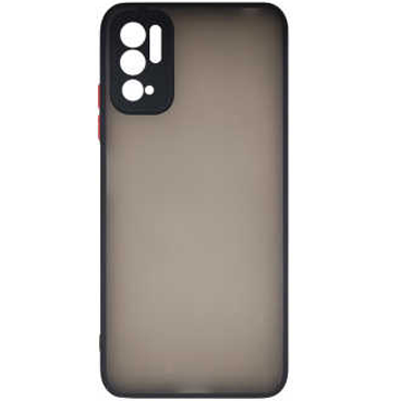 کاور پشت مات محافظ لنزدار مناسب برای گوشی موبایل شیائومی Poco M3 Pro-سبز زیتونی