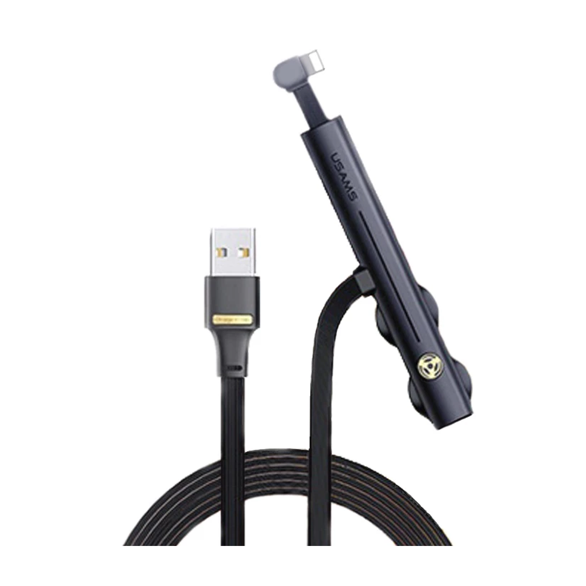 کابل لایتنینگ یوسمز مدل US-SJ379 طول 1.2 متر-مشکی