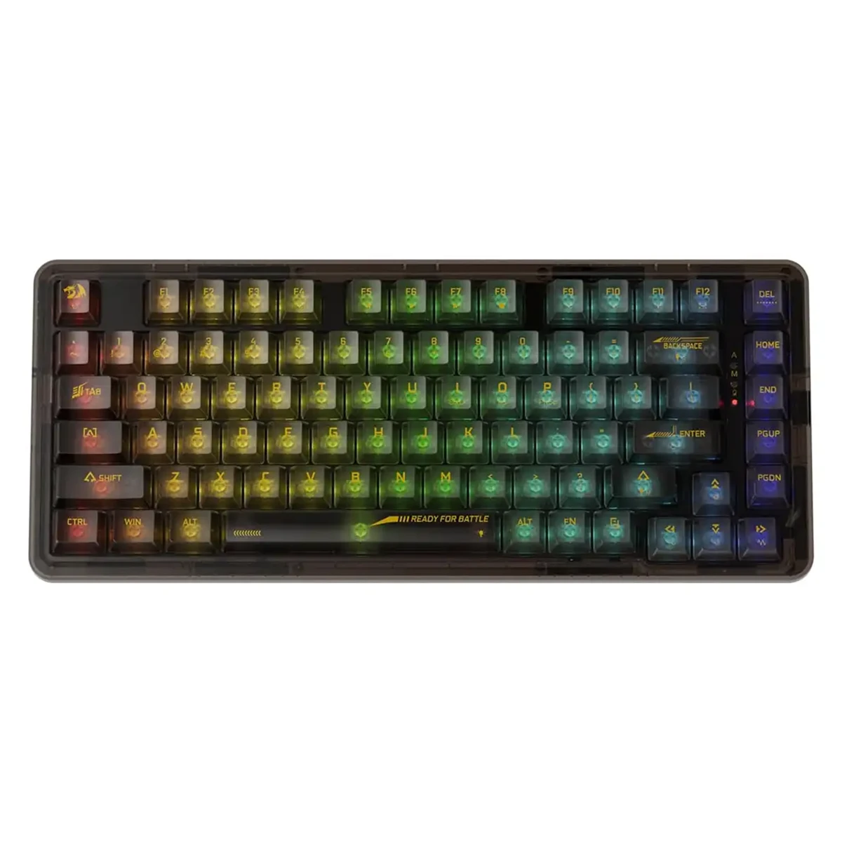 کیبورد بی سیم گیمینگ ردراگون مدل ELF PRO K649-سفید کیبورد بی سیم گیمینگ ردراگون مدل ELF PRO K649-سفید