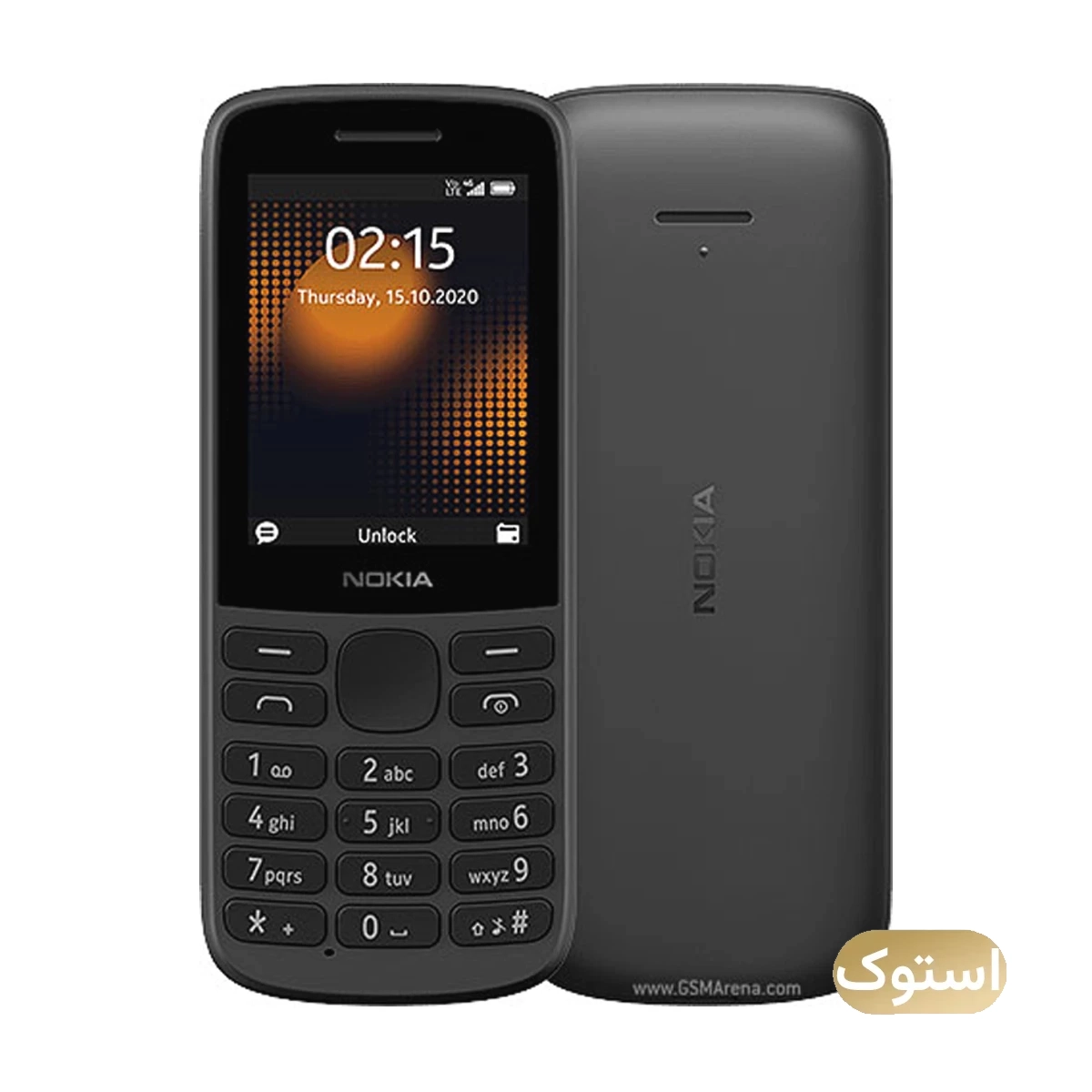 گوشی موبایل استوک Open Box - نوکیا 215 4G دو سیم کارت مونتاژ ایران - مشکی گوشی موبایل استوک Open Box - نوکیا 215 4G دو سیم کارت مونتاژ ایران - مشکی