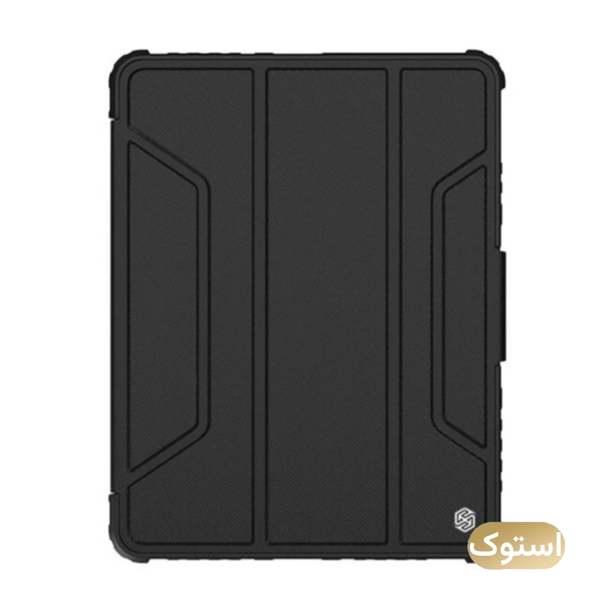 کیف کلاسوری تبلت استوک Open Box - اپل iPad Air 13 2025 نیلکین مدل Bumper Pro - مشکی-Standard