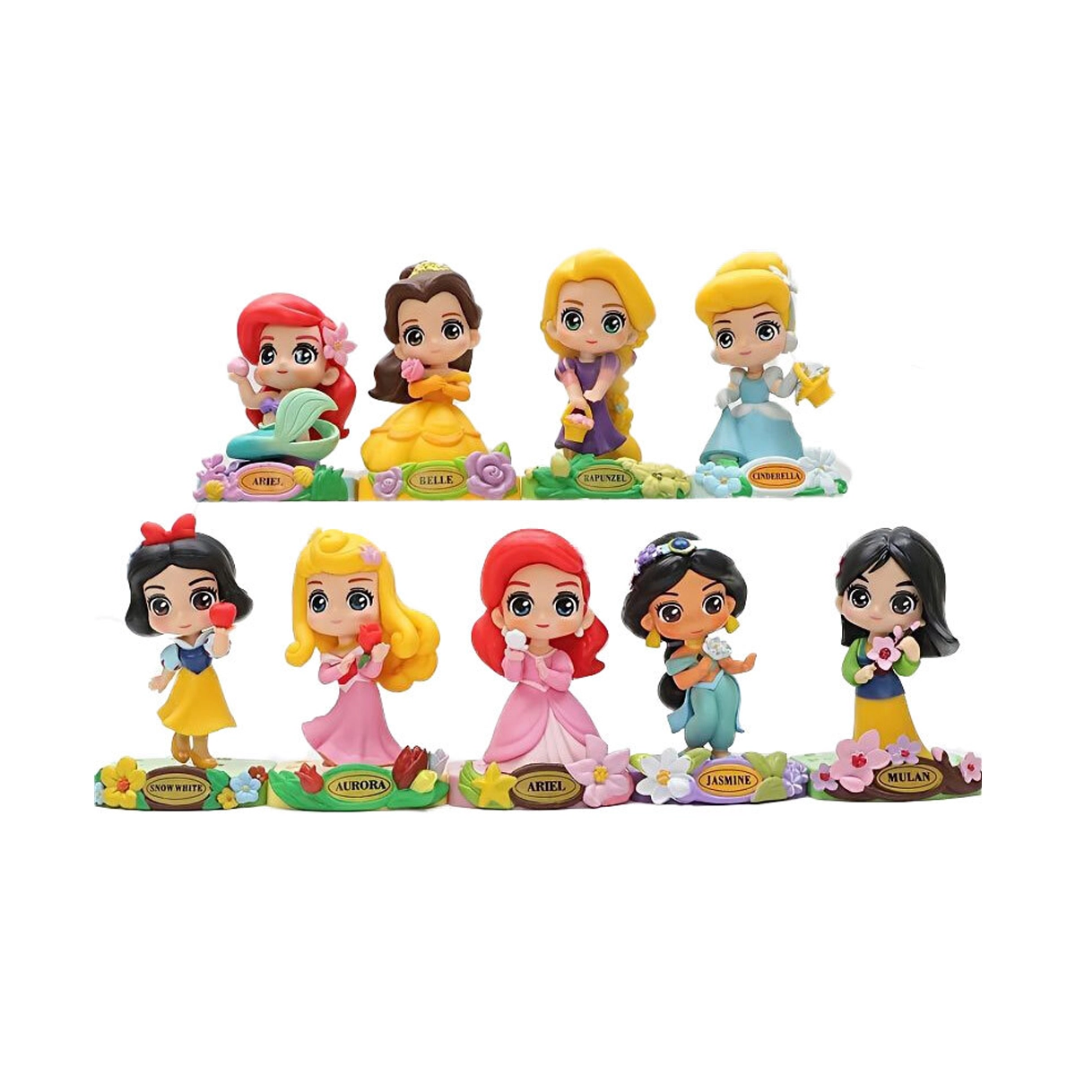 اکشن فیگور طرح Disney Princess کد 713/24 بسته 9 عددی اکشن فیگور طرح Disney Princess کد 713/24 بسته 9 عددی