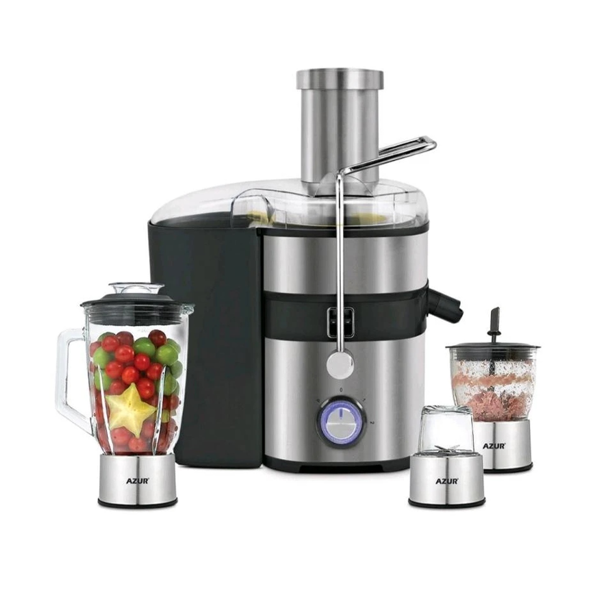 آبمیوه گیری آزور مدل AZ-201JB-استیل