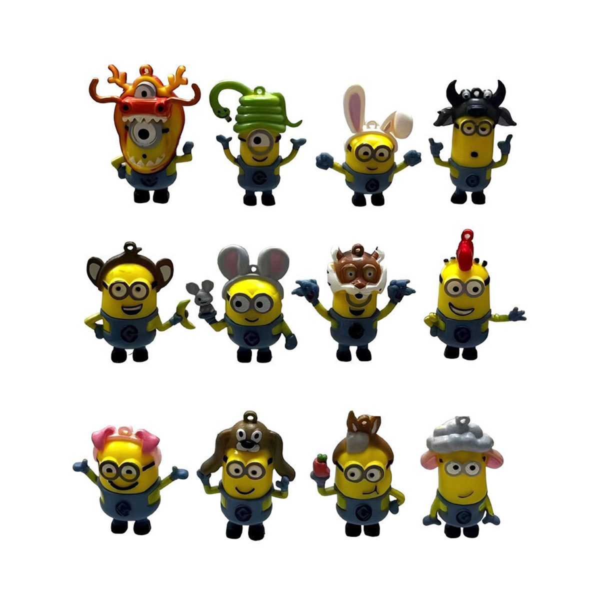 اکشن فیگور مدل مینیون بسته 12 عددی-