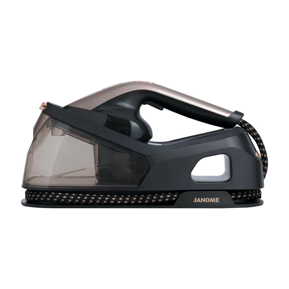 بخارگر مخزن دار ژانومه مدل GHB8650-مشکی طلایی بخارگر مخزن دار ژانومه مدل GHB8650-مشکی طلایی