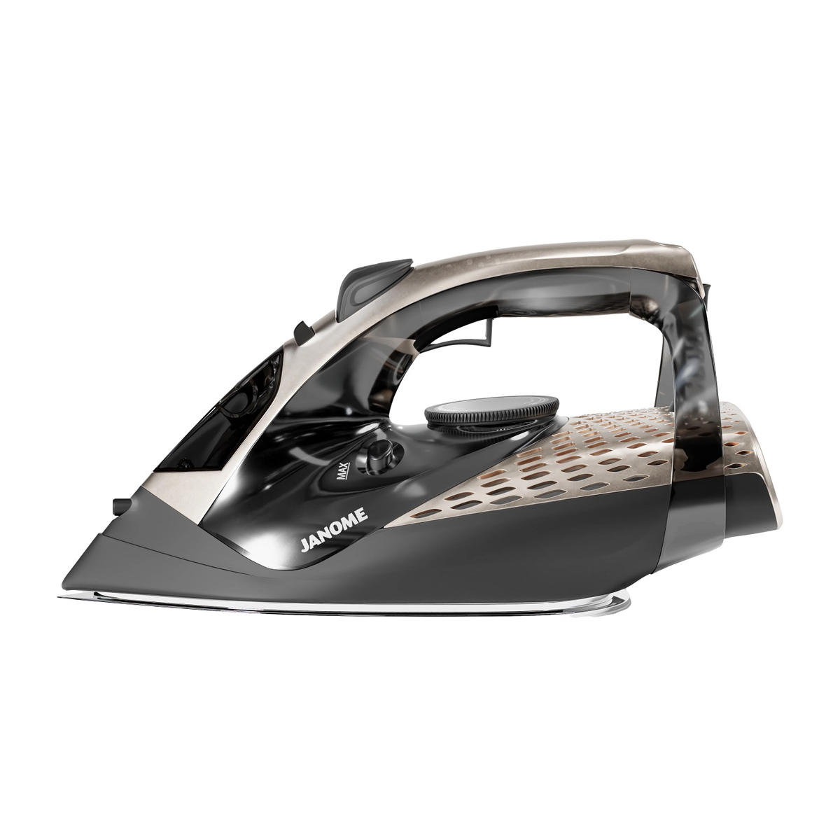 اتو بخار ژانومه مدل IM3550-مشکی طلایی اتو بخار ژانومه مدل IM3550-مشکی طلایی