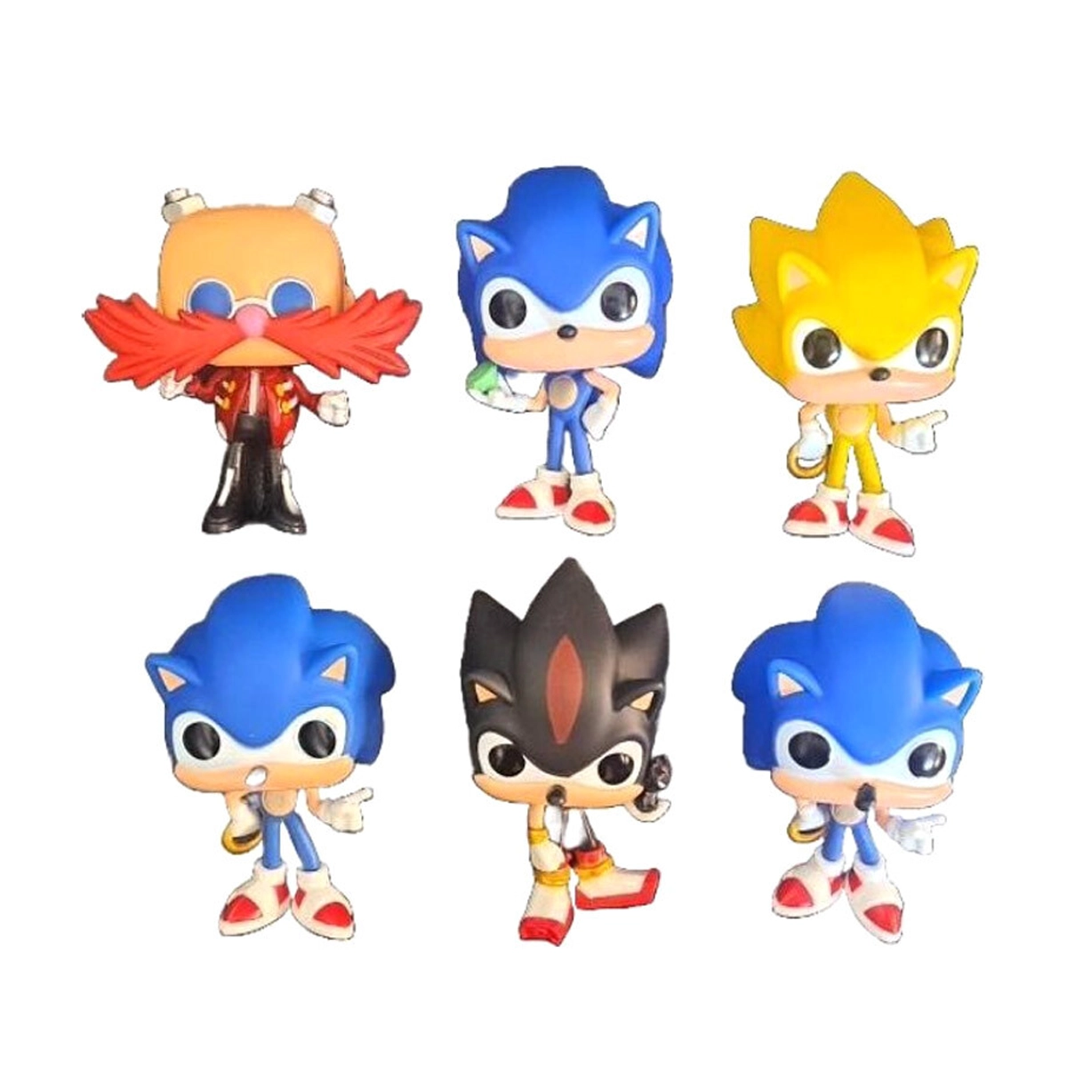 اکشن فیگور طرح سونیک کد 1034 بسته 6 عددی