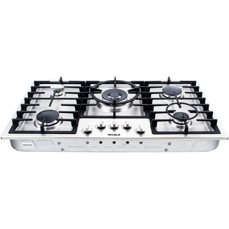 اجاق گاز صفحه ای نیک کالا مدل SGH 102-استیل