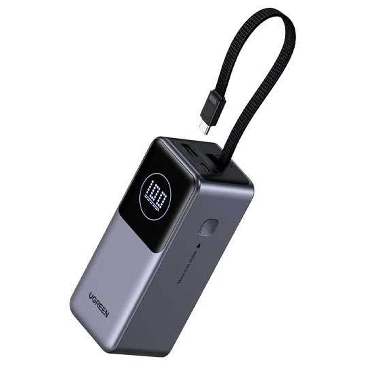 پاوربانک یوگرین مدل PB723 کد 55365B ظرفیت 20000 میلی‌ آمپر‌ ساعت-طوسی