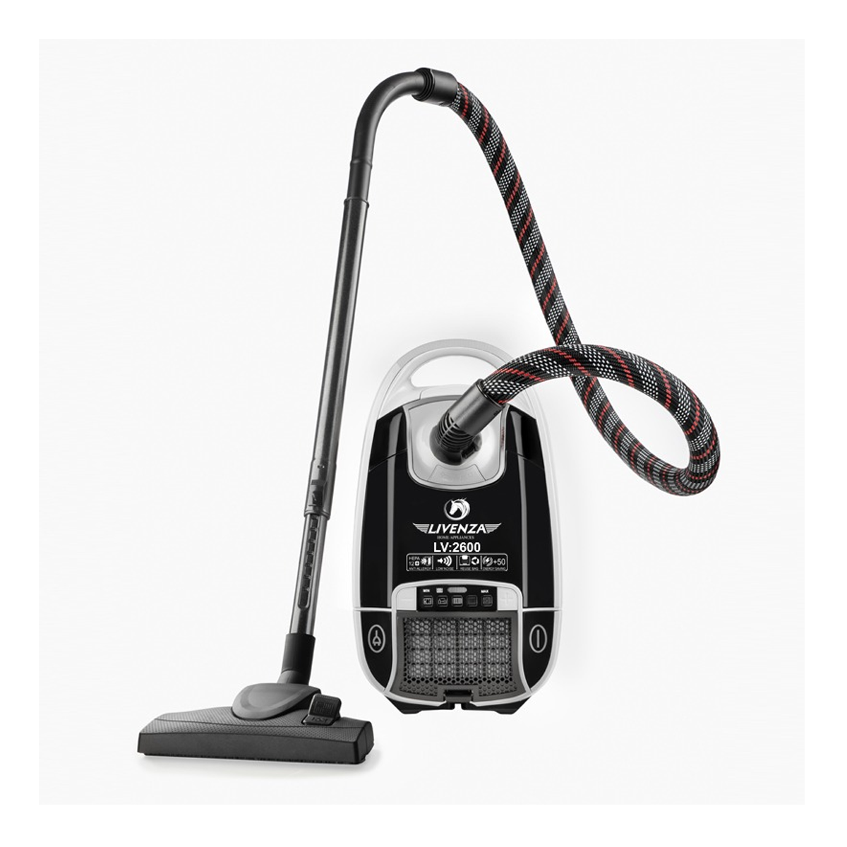 جاروبرقی لایونزا مدل LV 2600 روما-مشکی
