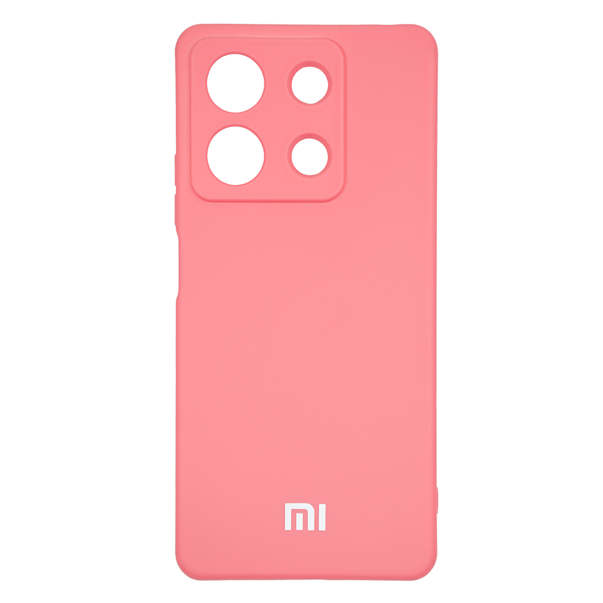 کاور گوشی شیائومی Redmi Note 13 5G مدل سیلیکونی محافظ لنزدار-سرمه‌ای