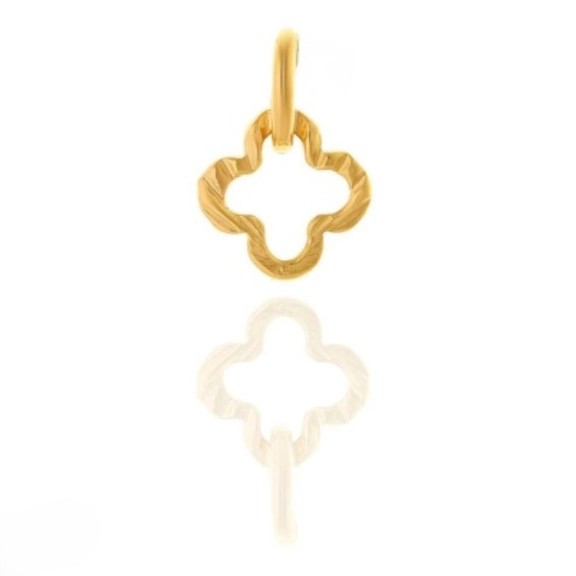 آویز گردنبند طلا 18عیار اپال گلد مدل ونکلیف تو خالی آویز گردنبند طلا 18عیار اپال گلد مدل ونکلیف تو خالی