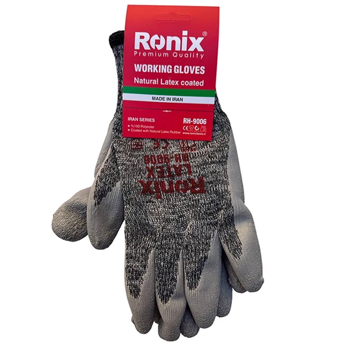 دستکش ایمنی رونیکس مدل RH-9006-خاکستری دستکش ایمنی رونیکس مدل RH-9006-خاکستری