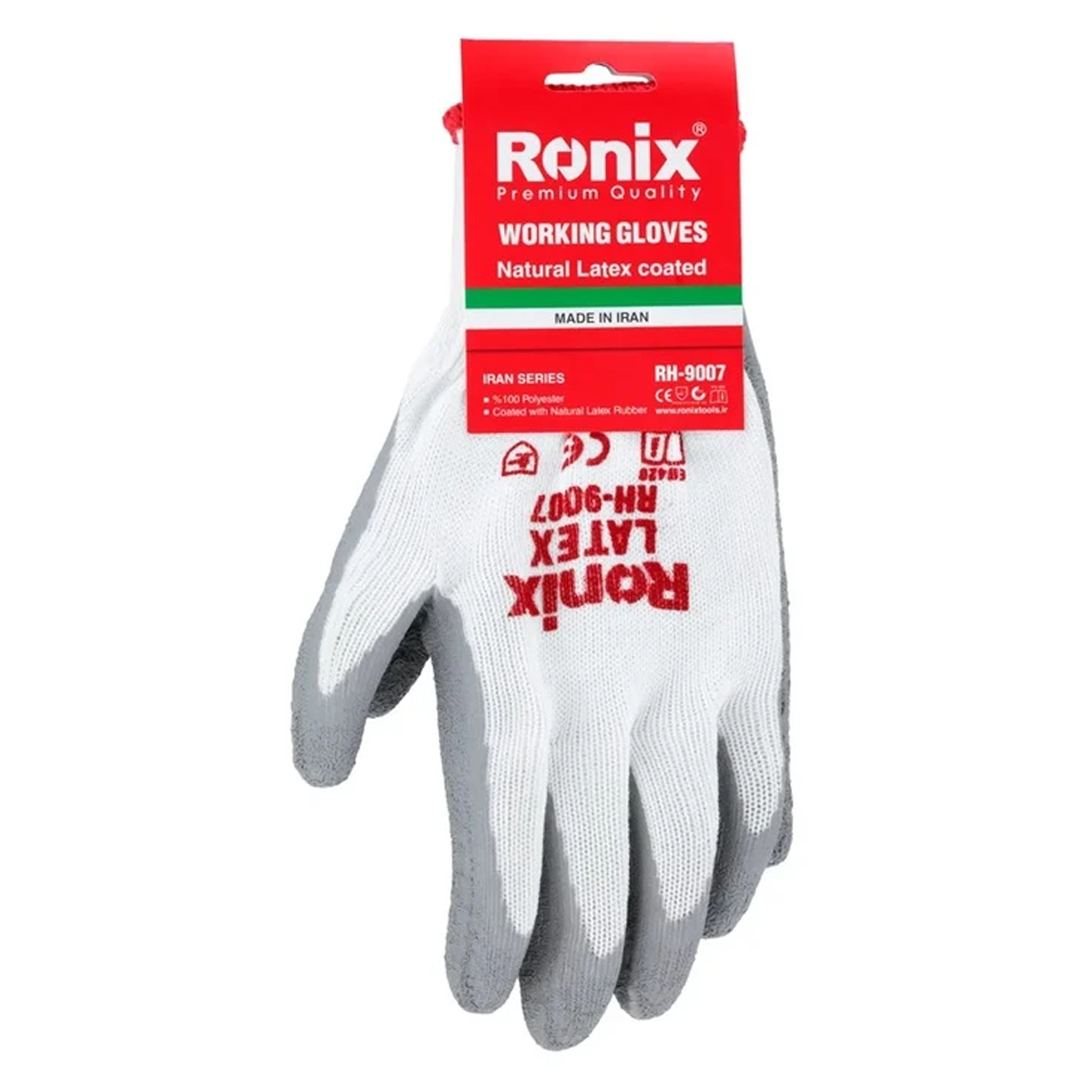 دستکش ایمنی رونیکس مدل RH-9007-سفید دستکش ایمنی رونیکس مدل RH-9007-سفید