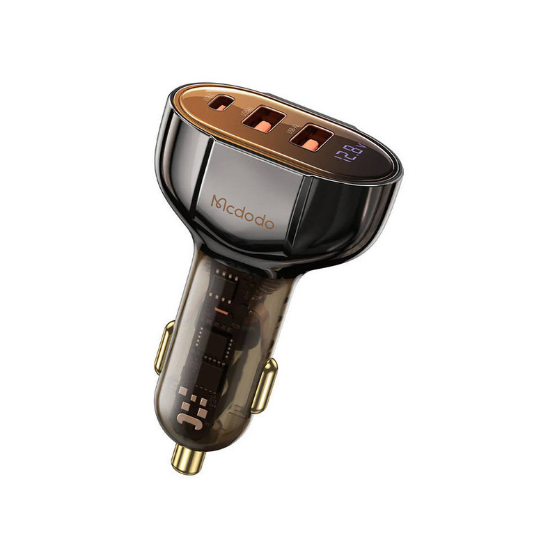 شارژر فندکی 100 وات مک دودو مدل CC-2300 شارژر فندکی 100 وات مک دودو مدل CC-2300