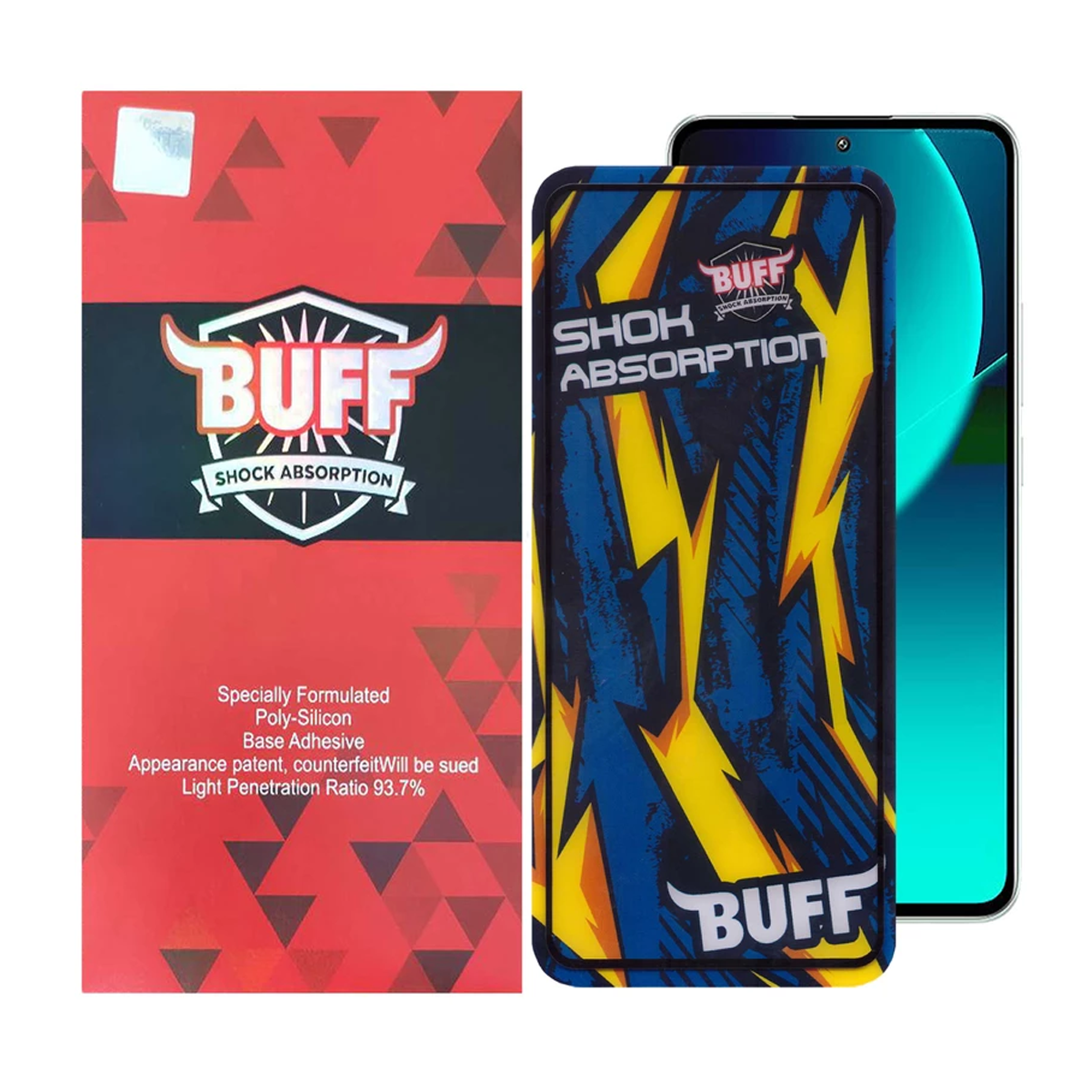 گلس گوشی شیائومی Redmi K60 Ultra بوف مدل Shock-Shock