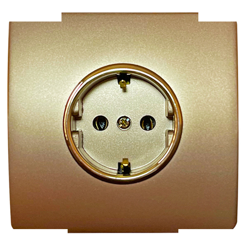 پریز برق ارت دار صنایع آسیا الکتریک مدل BZH