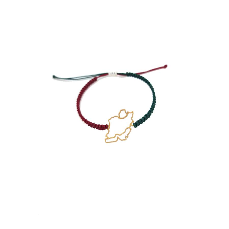 دستبند بافت طلا 18عیار اپال گلد مدل ایران IRAN08 دستبند بافت طلا 18عیار اپال گلد مدل ایران IRAN08