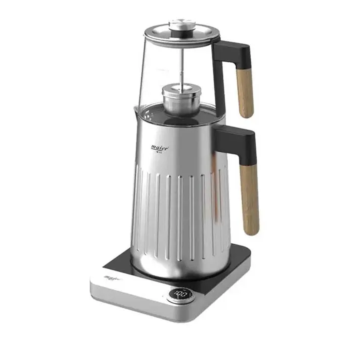 چای ساز مایر مدل MR-6767-استیل چای ساز مایر مدل MR-6767-استیل