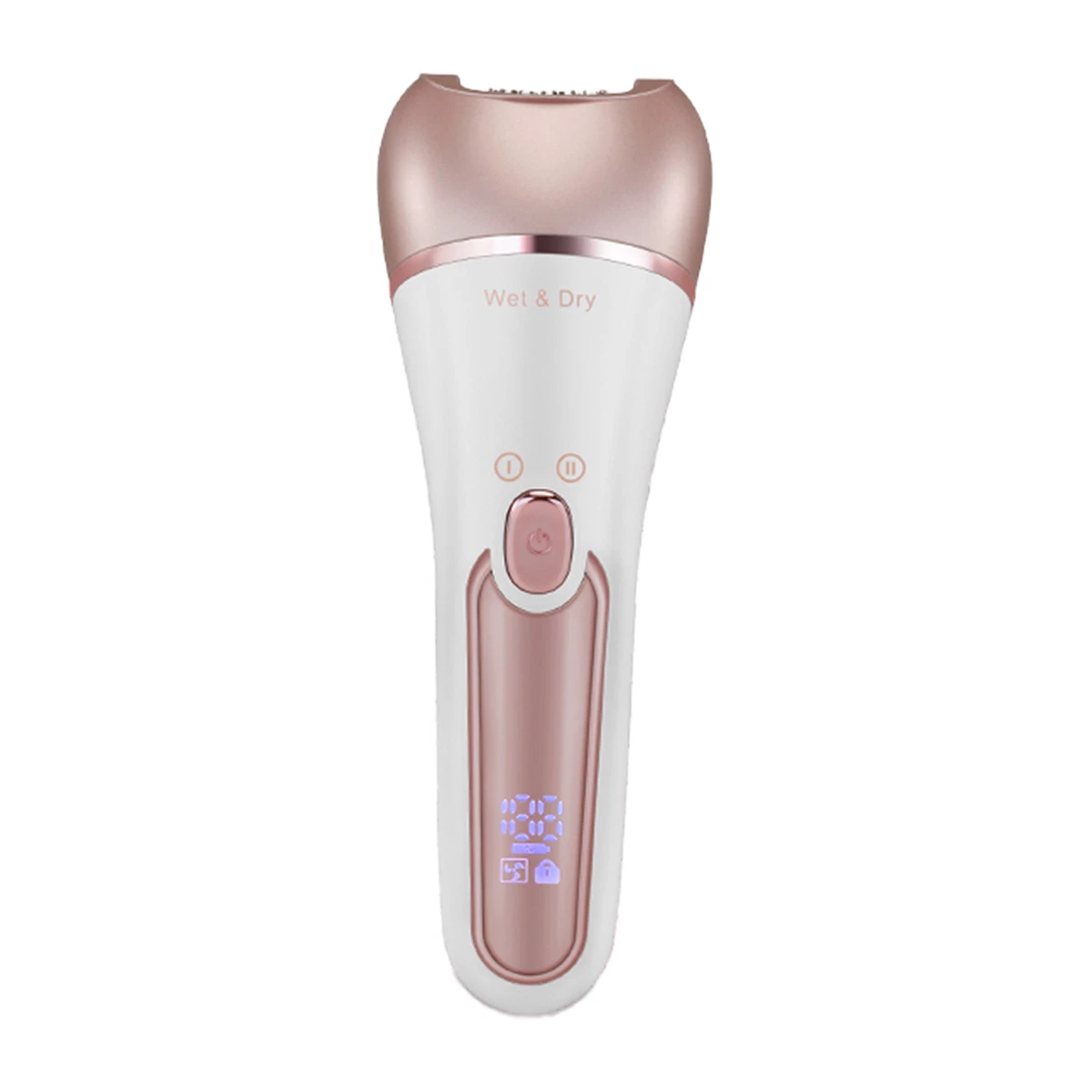 اپیلاتور کامل 5 کاره بانوان انزو مدل EN-5842-سفید نقره ای اپیلاتور کامل 5 کاره بانوان انزو مدل EN-5842-سفید نقره ای