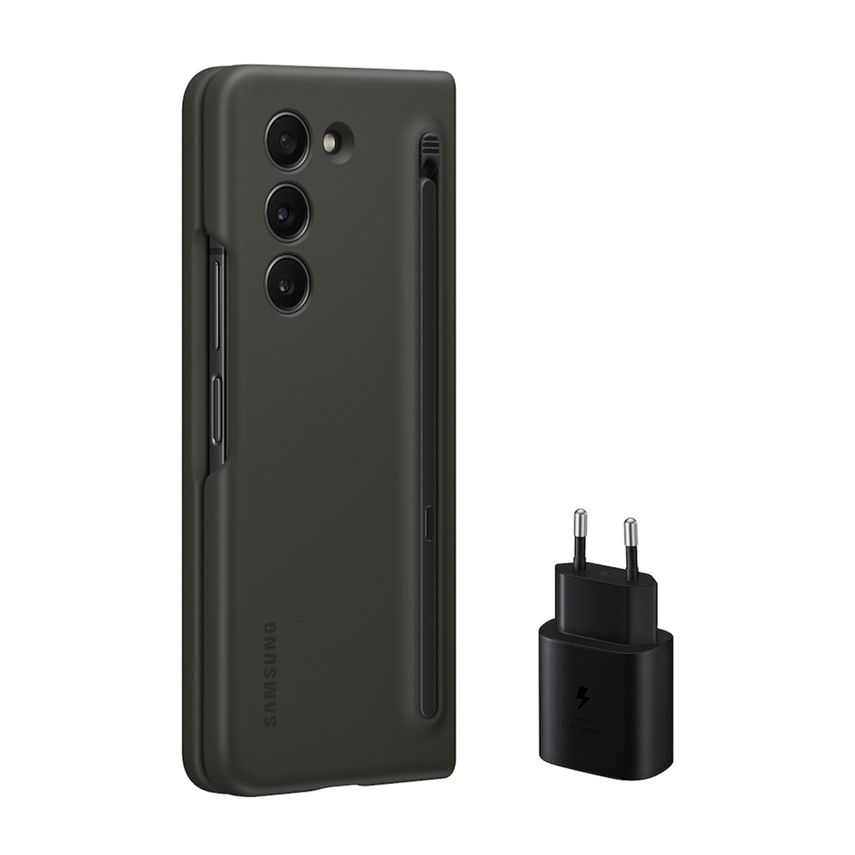 قاب گوشی سامسونگ Galaxy Z Fold 5 به همراه شارژر 25 وات مدل EF-OF94K-مشکی