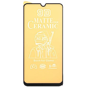  محافظ صفحه نمایش سرامیکی مات سامسونگ Galaxy A12-بی رنگ شفاف