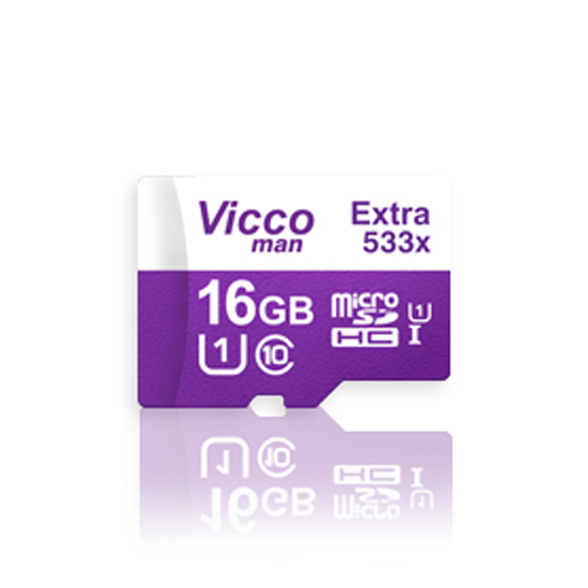کارت حافظه microSDHC ویکومن مدل Extra 533x کلاس 10 استاندارد UHS-I U1 سرعت 80MBps ظرفیت 16 گیگابایت