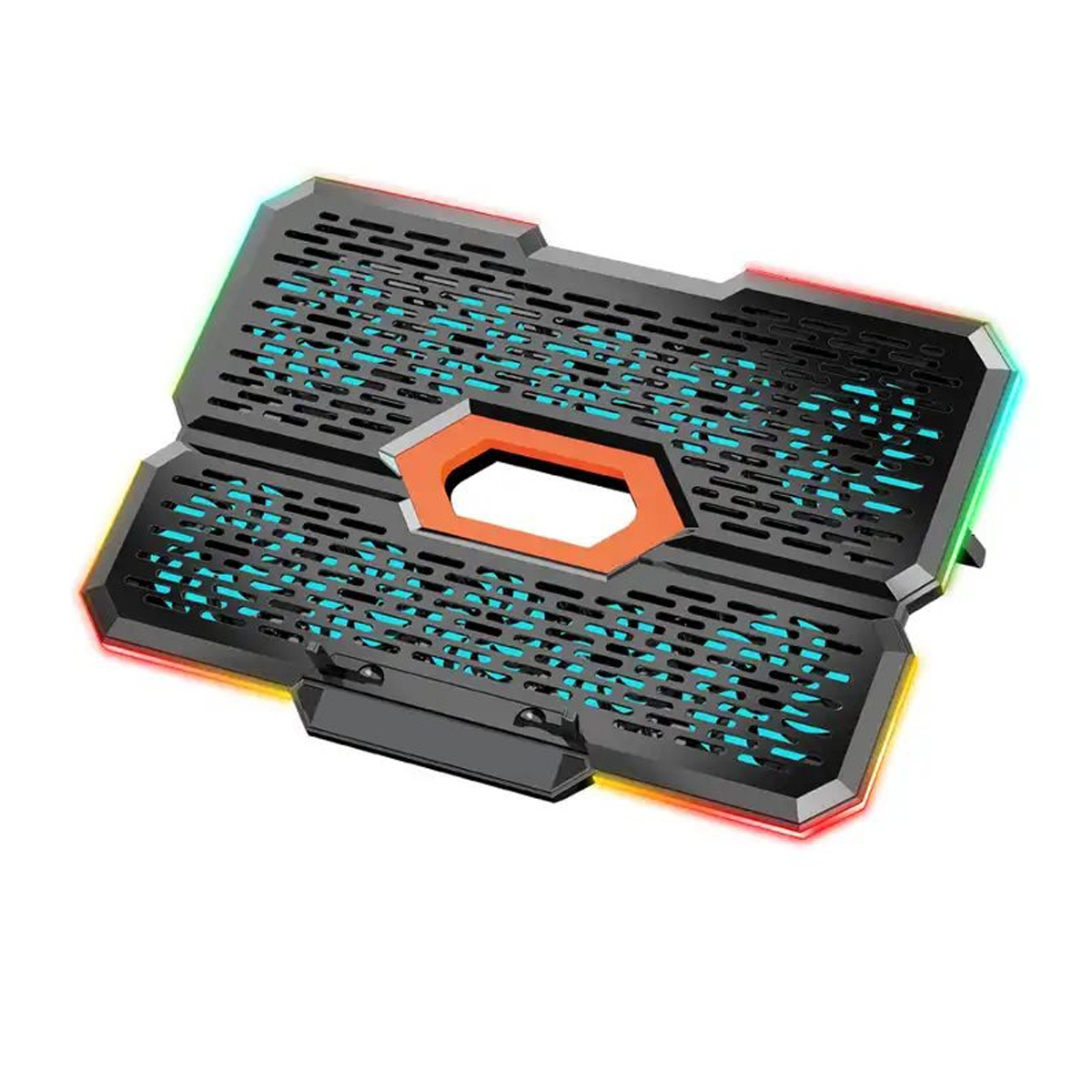 پایه خنک کننده لپ تاپ کول کلد مدل K39 RGB-مشکی