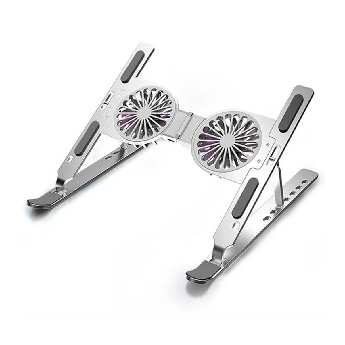 پایه نگهدارنده لپ تاپ کول کلد مدل C9-نقره‌ای