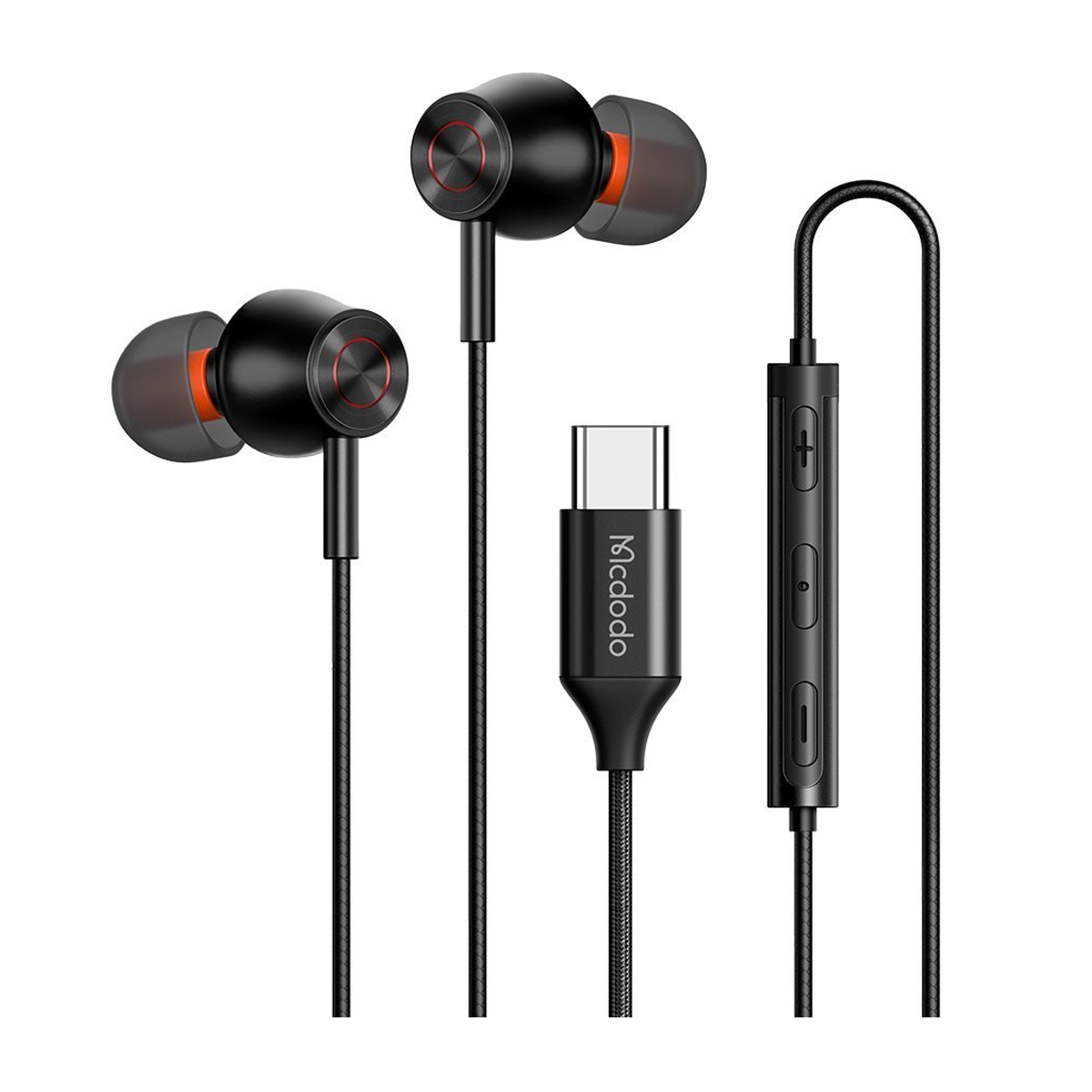 هندزفری سیمی مک دودو مدل HP-3490-مشکی