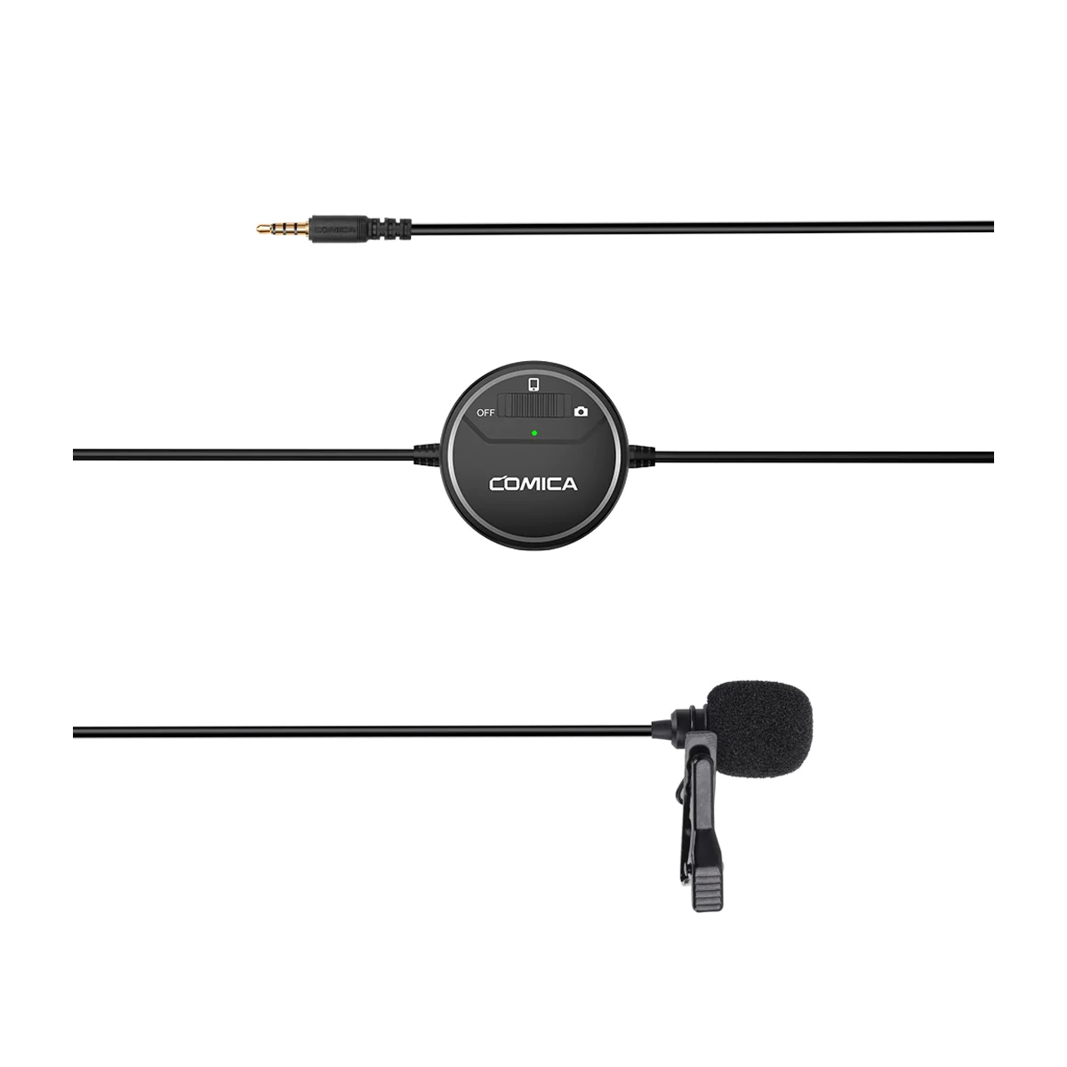 میکروفون یقه ای کامیکا مدل SIG.LAV V03-مشکی