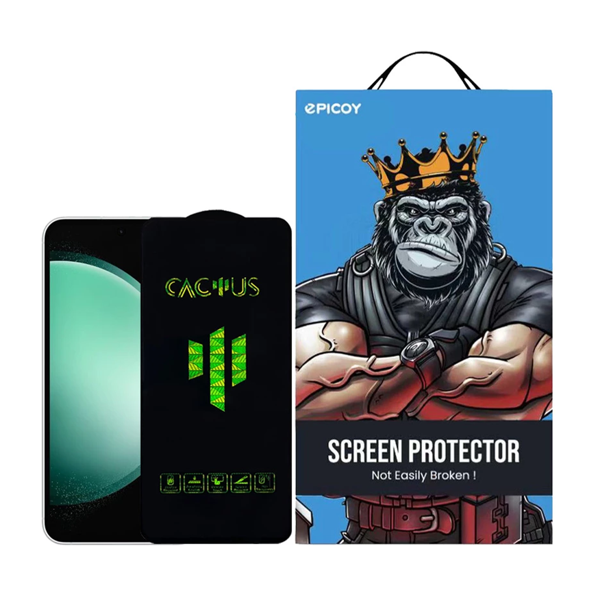 گلس گوشی سامسونگ Galaxy S23 FE اپیکوی مدل Cactus 