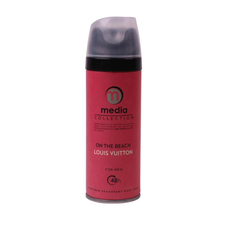 اسپری دئودورانت مردانه مدیا مدل LOIS VUITTON حجم 200 میلی لیتر اسپری دئودورانت مردانه مدیا مدل LOIS VUITTON حجم 200 میلی لیتر