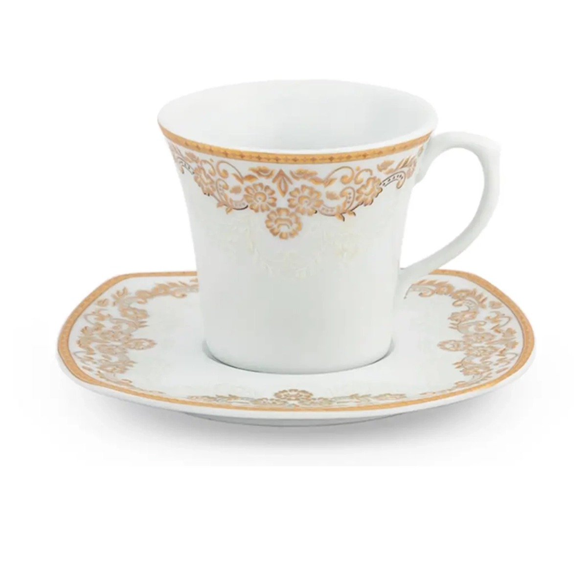 سرویس چای خوری ۶ نفره چینی پردیس مدل یلدا سرویس چای خوری ۶ نفره چینی پردیس مدل یلدا