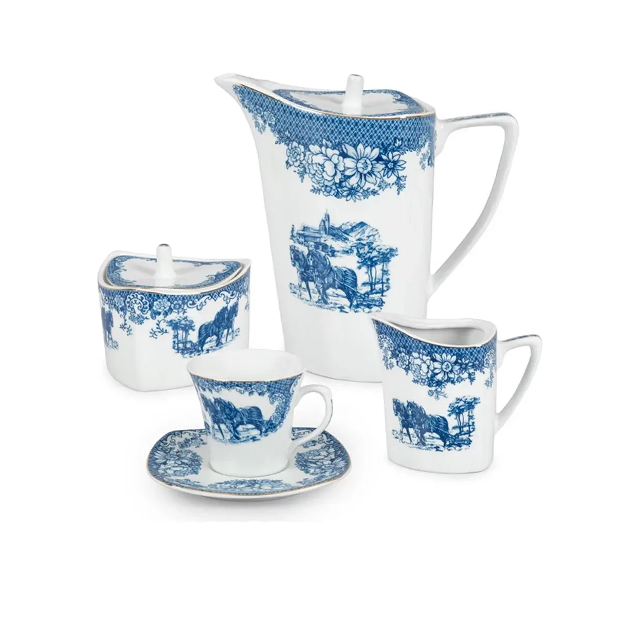 عصرانه خوری چینی پردیس مدل ویلیج