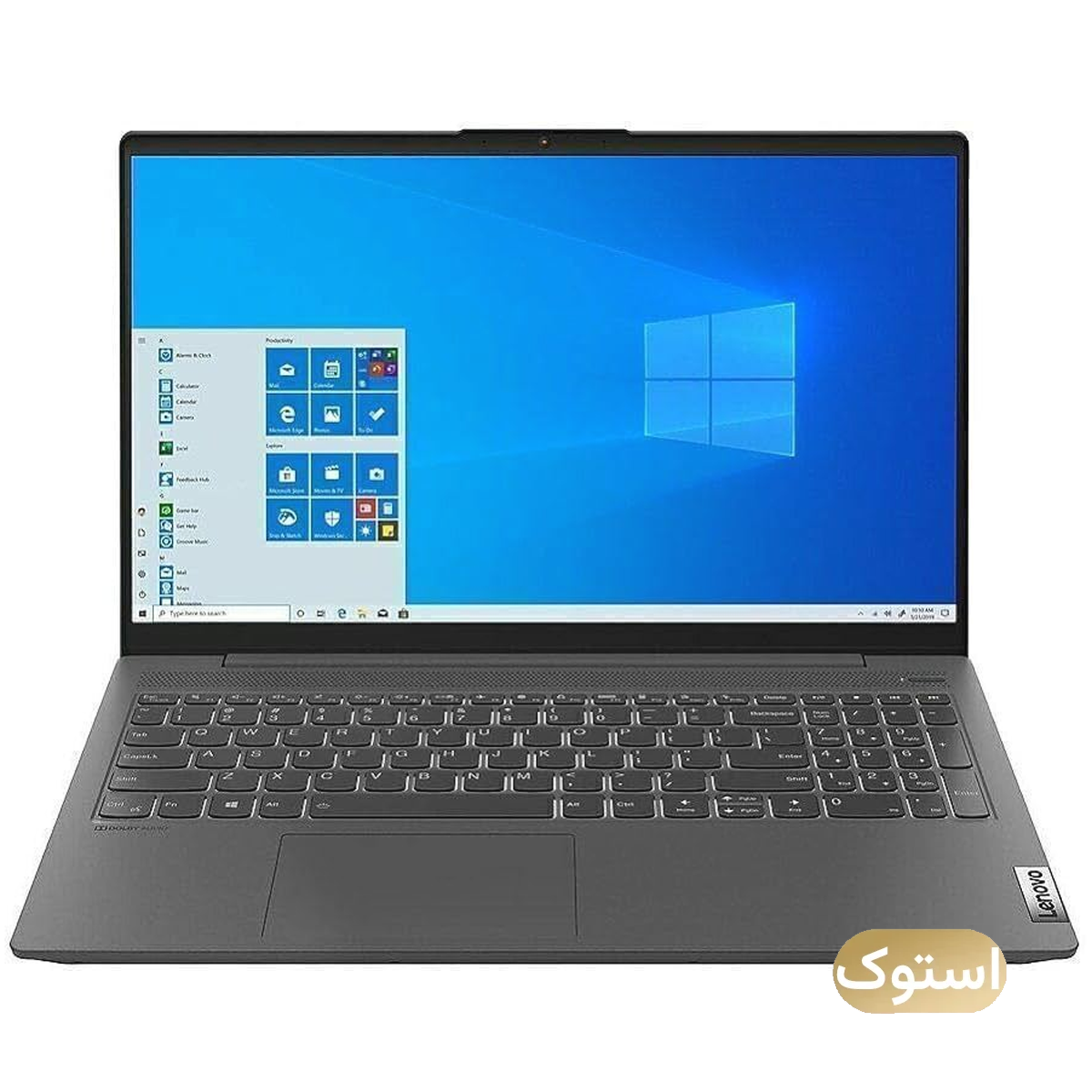 لپ تاپ استوک Used - لنوو 15.6 اینچی مدل ideapad 5 i7 1065G7 8GB 256GB - خاکستری