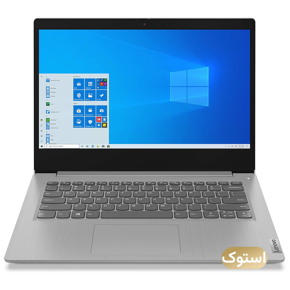 لپ تاپ استوک Used - لنوو 14 اینچی مدل ideapad 3 i3 1005G1 8GB 256GB - نقره ای