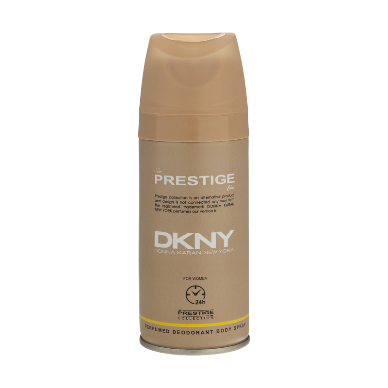 اسپری بدن زنانه نیو پرستیژ کالر مدل Dkny حجم 150 میلی لیتر اسپری بدن زنانه نیو پرستیژ کالر مدل Dkny حجم 150 میلی لیتر