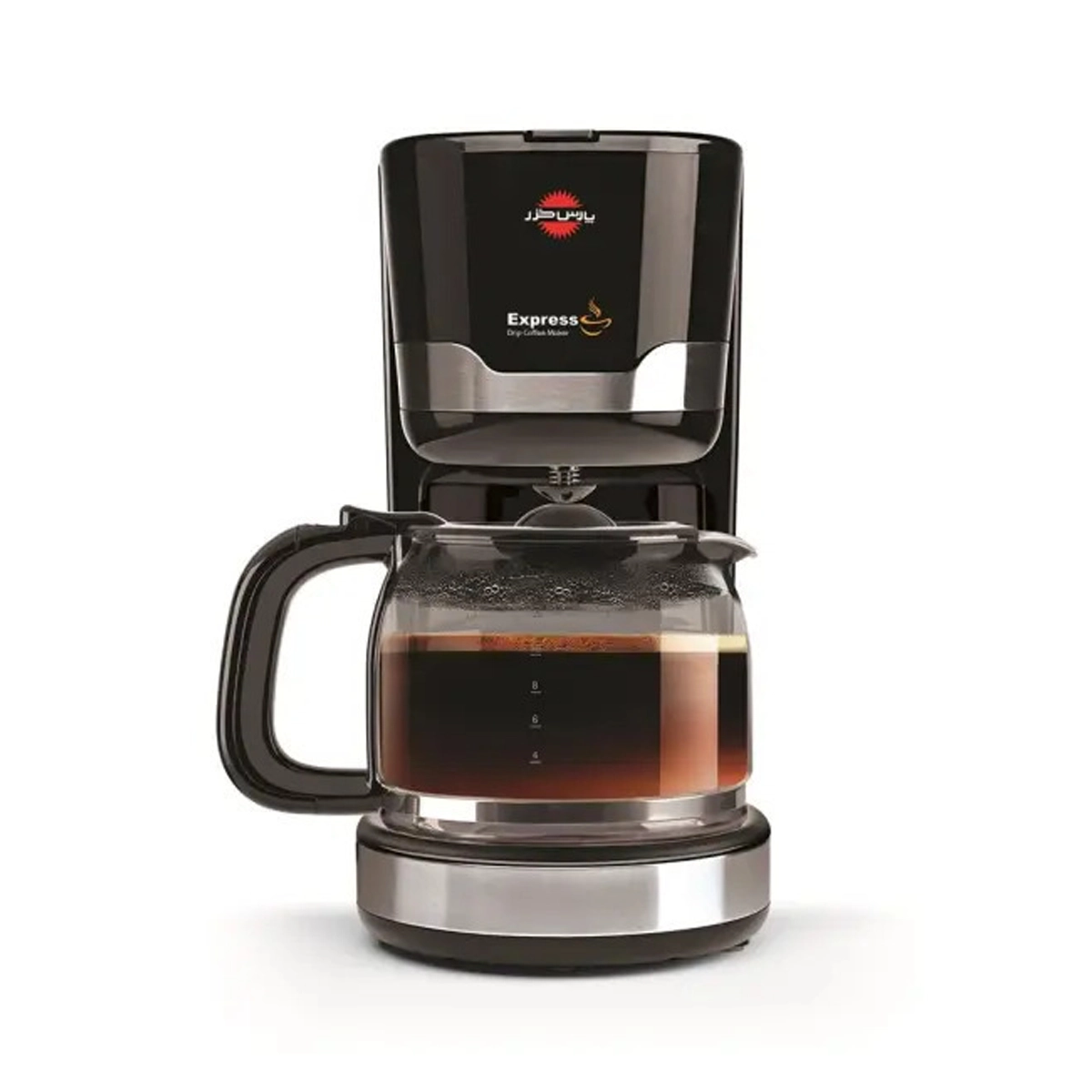 قهوه ساز پارس خزر مدل دریپ اکسپرس-مشکی