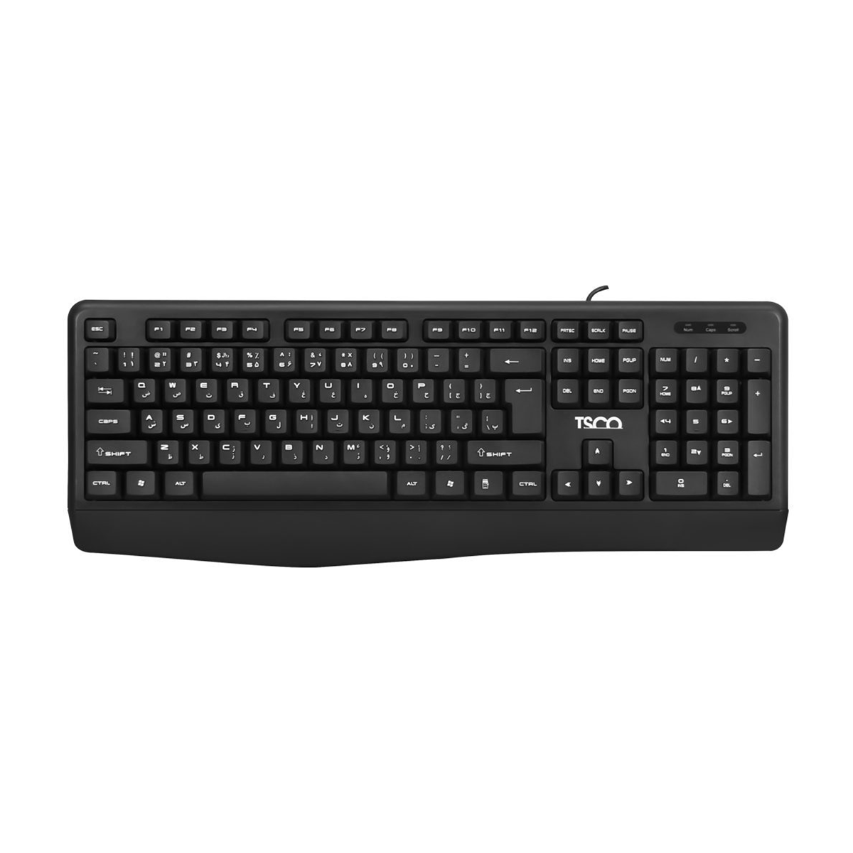 کیبورد با سیم تسکو مدل TK 8033 کیبورد با سیم تسکو مدل TK 8033