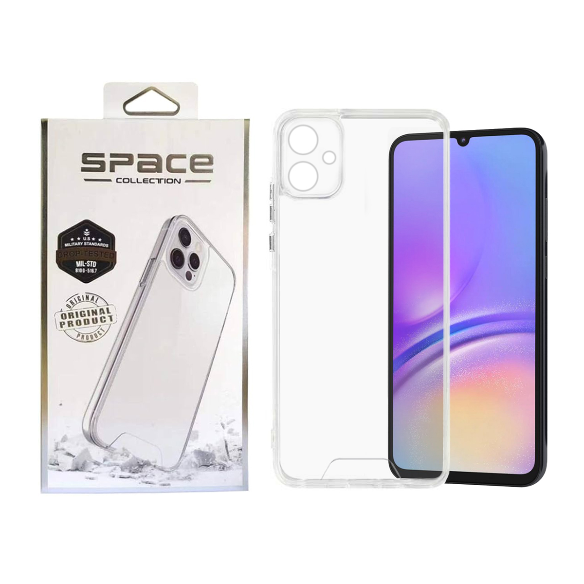 قاب گوشی سامسونگ  Galaxy A05 اسپیس مدل ژله ای