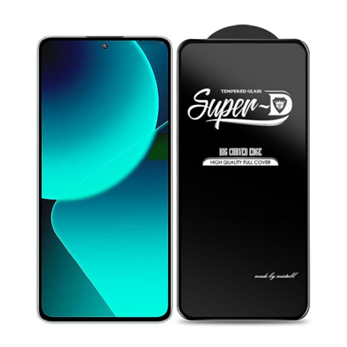 گلس گوشی شیائومی 13T مدل Super D Full-بی رنگ