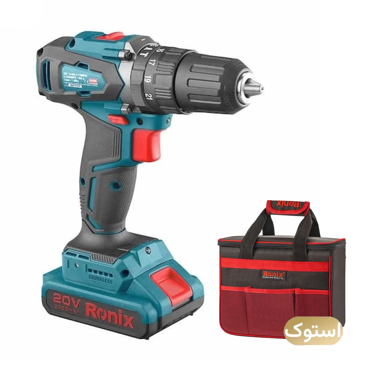 دریل چکشی استوک Open Box - رونیکس مدل 8900 سری جدید دریل چکشی استوک Open Box - رونیکس مدل 8900 سری جدید