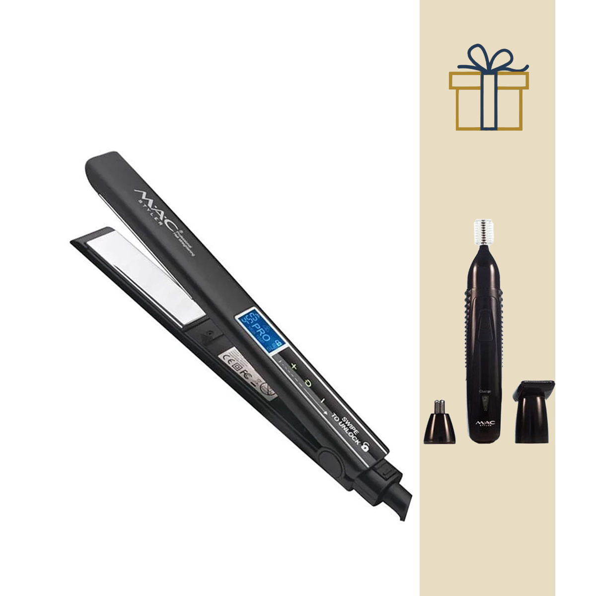 اتو مو مک استایلر مدل MC-2097 به همراه موزن مدل MC-8809