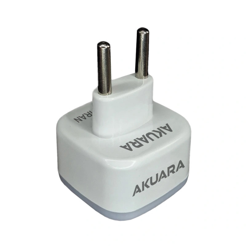 مبدل برق 3 به 2 آکوآرا مدل M-03 مبدل برق 3 به 2 آکوآرا مدل M-03