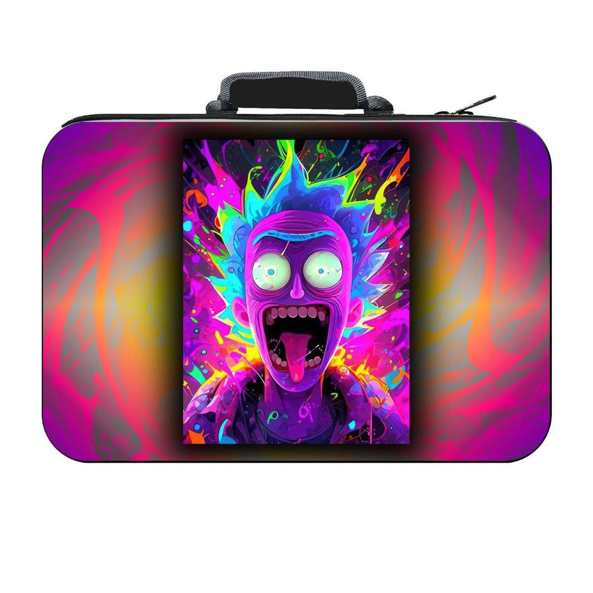 کیف کنسول بازی PS5 اسلیم طرح Rick and Morty